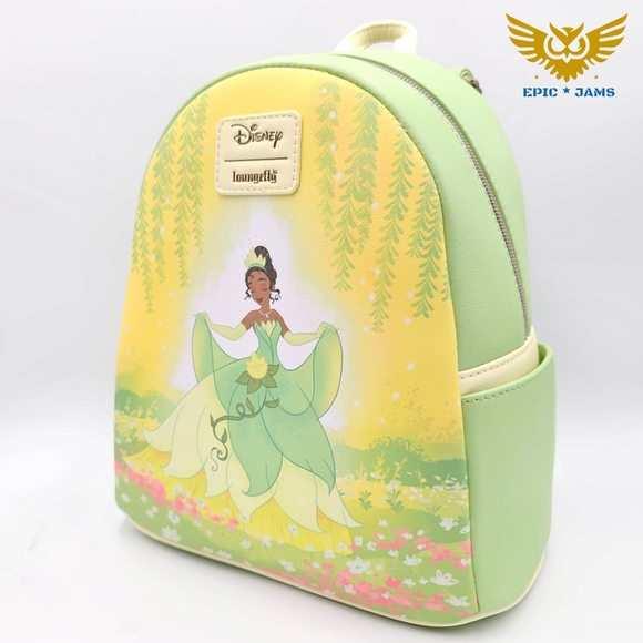 Loungefly Disney The Princess And The Frog Tiana Flower Mini Backpack main image 7